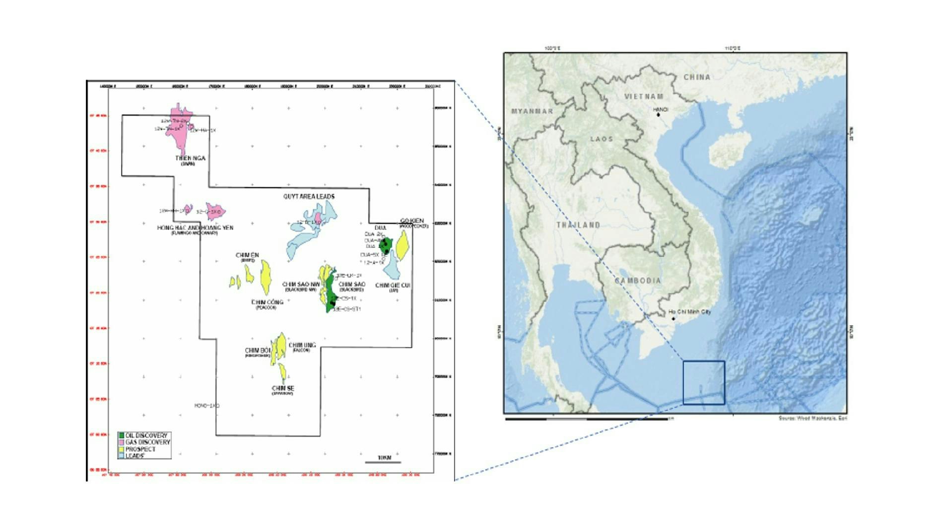 Block 12W offshore Vietnam