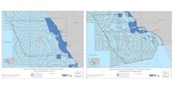 Maps of potential oil and gas leasing offshore Central, Southern California Maps of potential oil and gas leasing offshore Central, Southern California