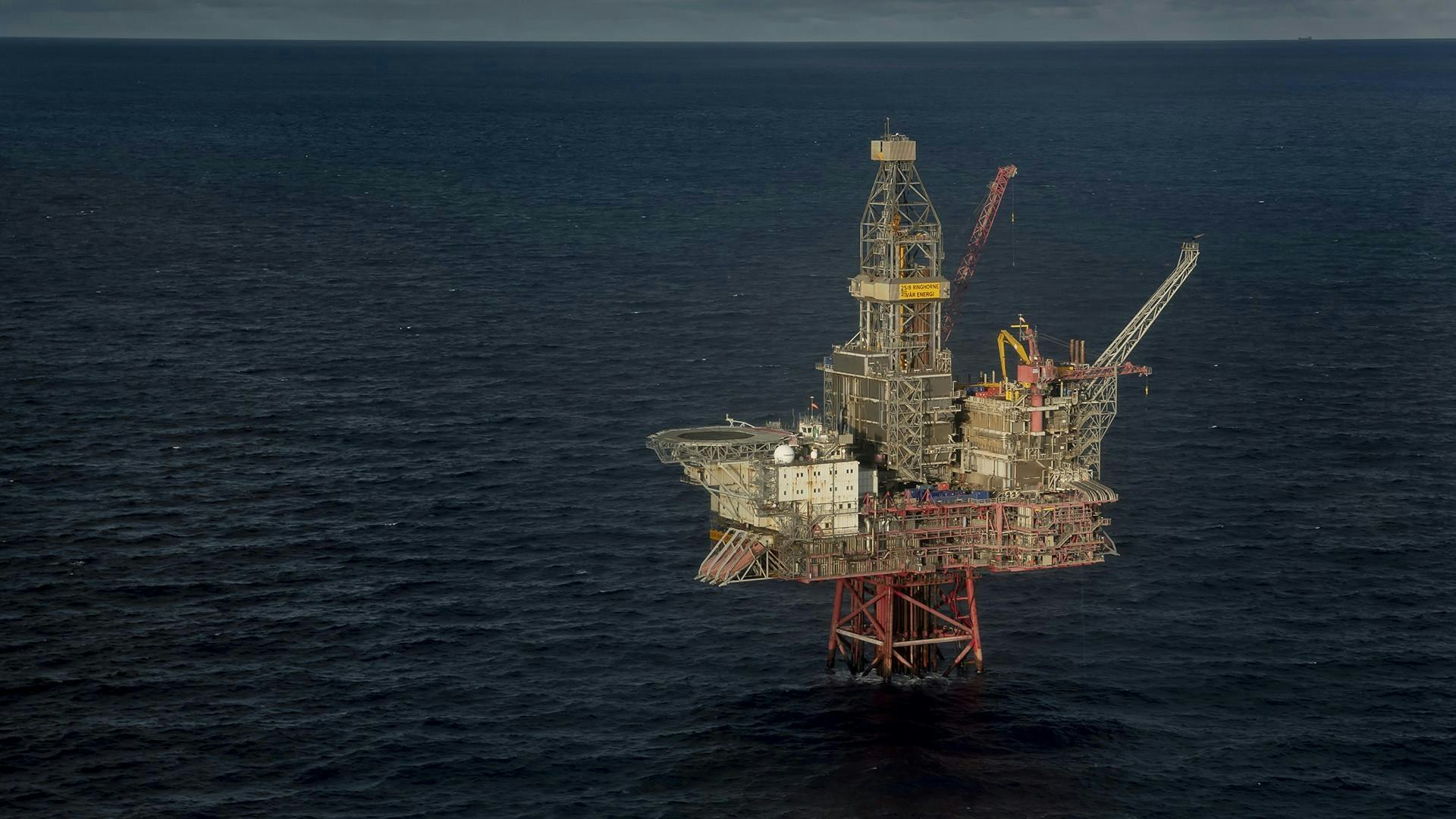 Ringhorne wellhead platform