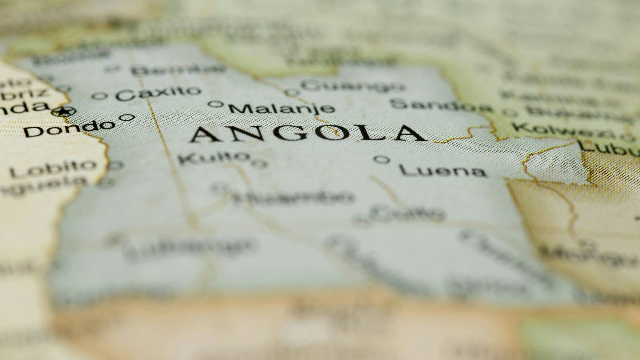 Angola map