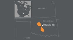Ovintiv Oklahoma asset map Ovintiv Oklahoma asset map