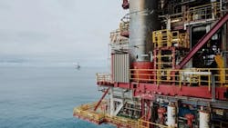 Gullfaks A oil and gas platform, North Sea Gullfaks A oil and gas platform, North Sea