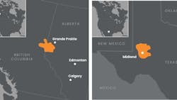 Ovintiv North America operations Ovintiv North America operations