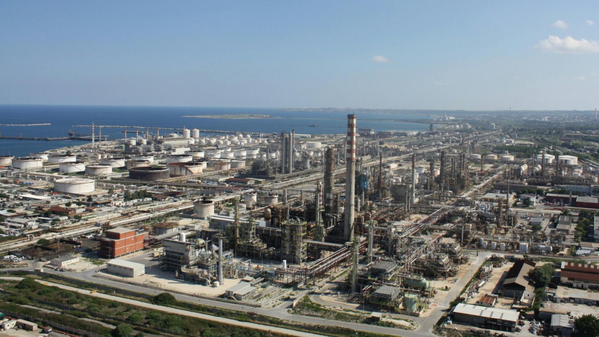 Eni refinery Priolo, Sicily