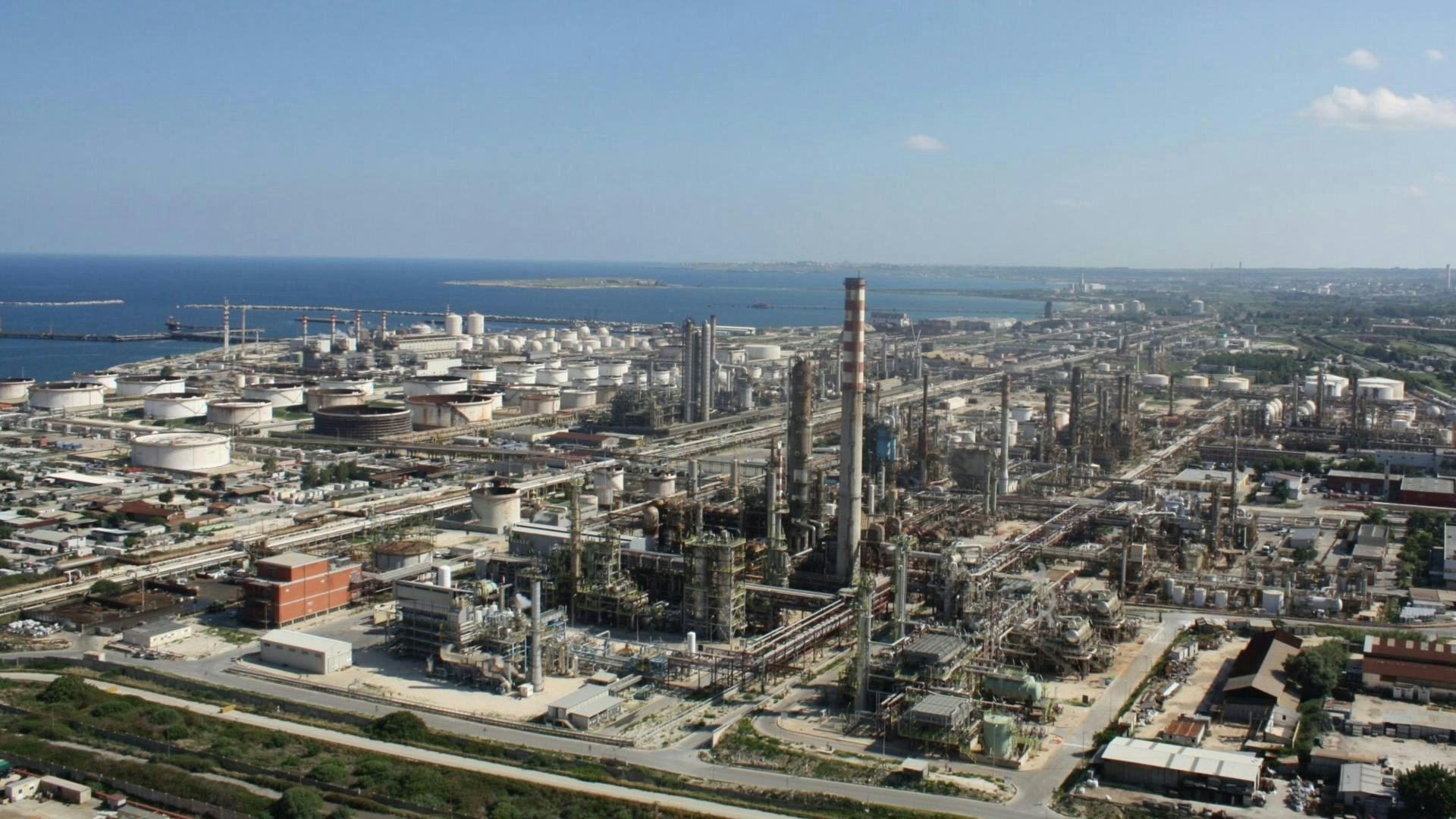 Eni refinery Priolo, Sicily
