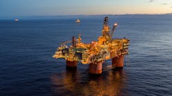 Equinor Snorre A platform North Sea Equinor Snorre A platform North Sea