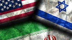 US, Israel, and Iran flags US, Israel, and Iran flags