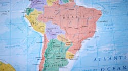 South America map South America map