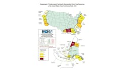 Map of undiscovered technically recoverable oil and gas resources of the US Outer Continental Shelf, 2026 Map of undiscovered technically recoverable oil and gas resources of the US Outer Continental Shelf, 2026