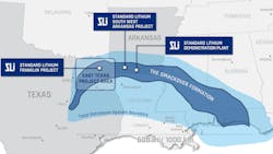 Smackover region map Smackover region map