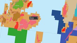 Kvitebjørn gas and condensate field map Kvitebjørn gas and condensate field map