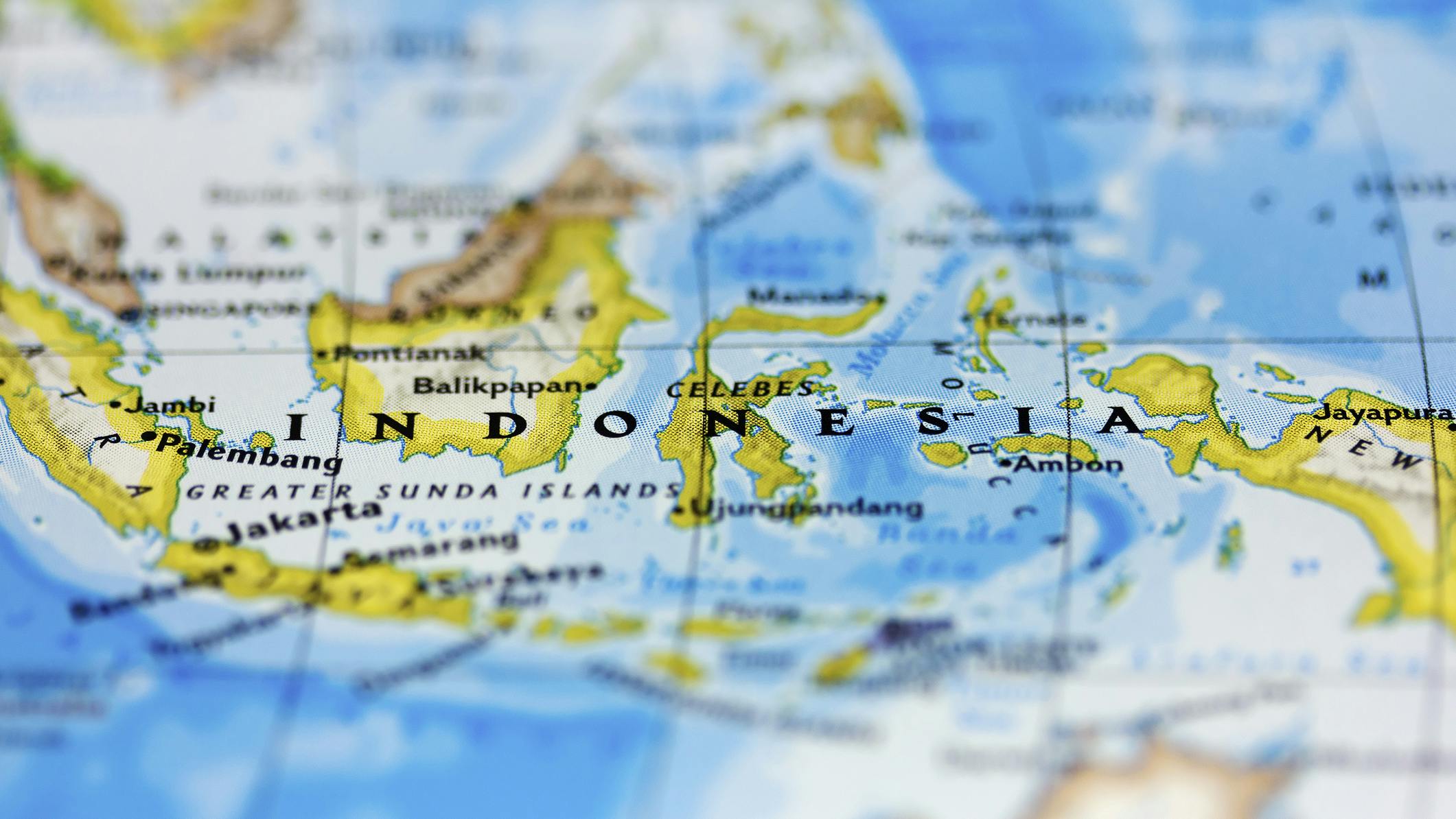 Map of Indonesia