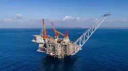 Chevron Mediterranean received a notification from the Petroleum Commissioner at the Ministry of Energy and Infrastructure for the resumption of operations of the Leviathan platform Chevron Mediterranean received a notification from the Petroleum Commissioner at the Ministry of Energy and Infrastructure for the resumption of operations of the Leviathan platform