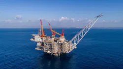 Leviathan natural gas operations offshore Israel Leviathan natural gas operations offshore Israel