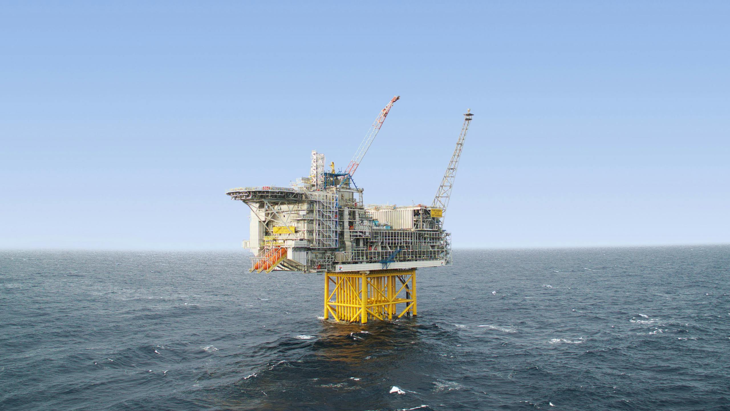 Ivar Aasen platform in the North Sea