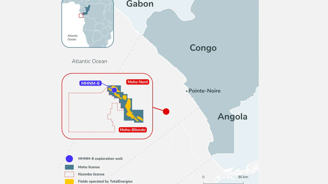 TotalEnergies oil and gas operations offshore Congo