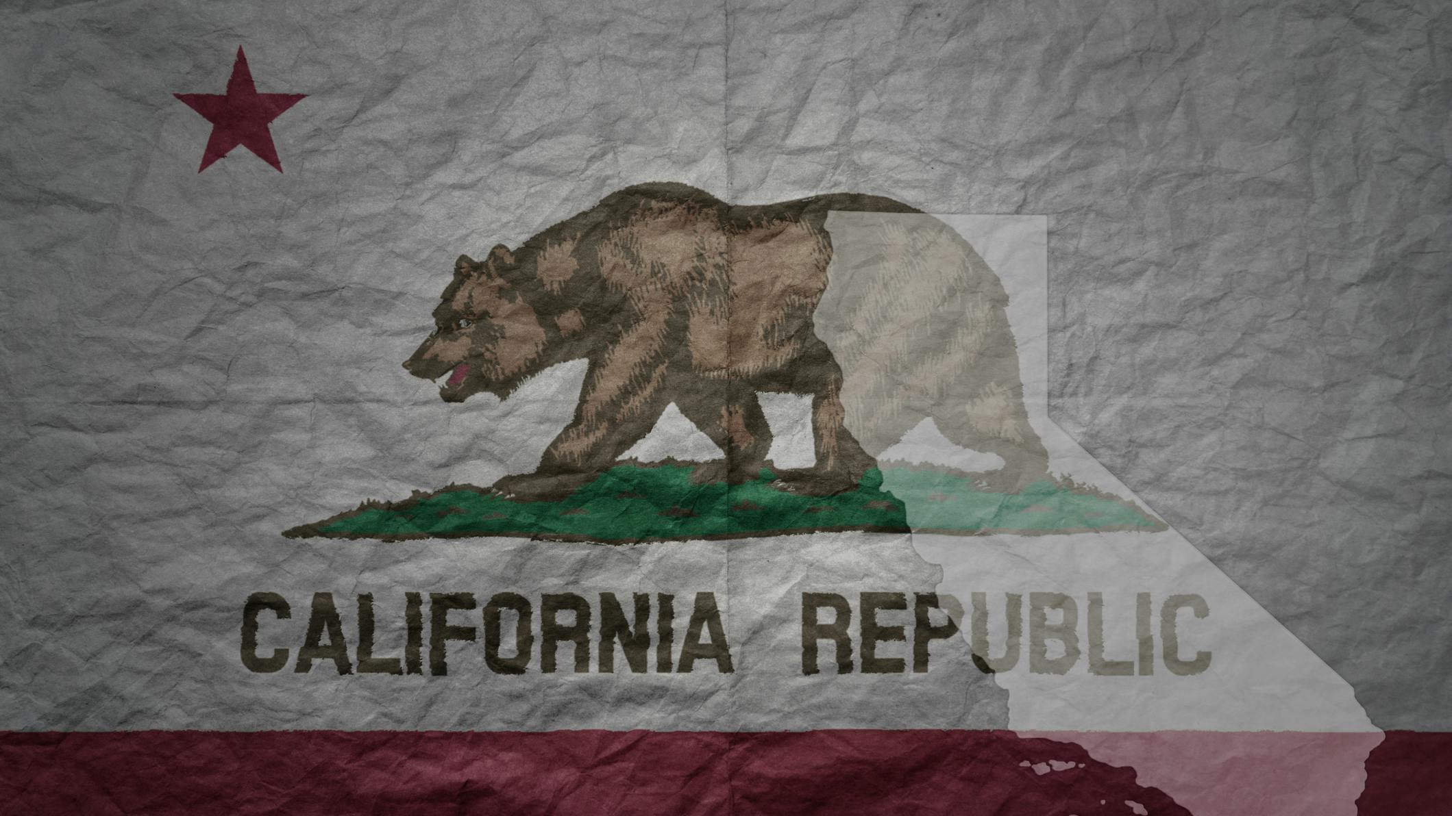 California state flag