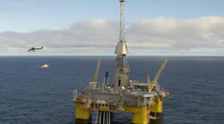 Visund A platform, North Sea Visund A platform, North Sea