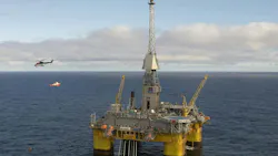 Visund A platform, North Sea Visund A platform, North Sea