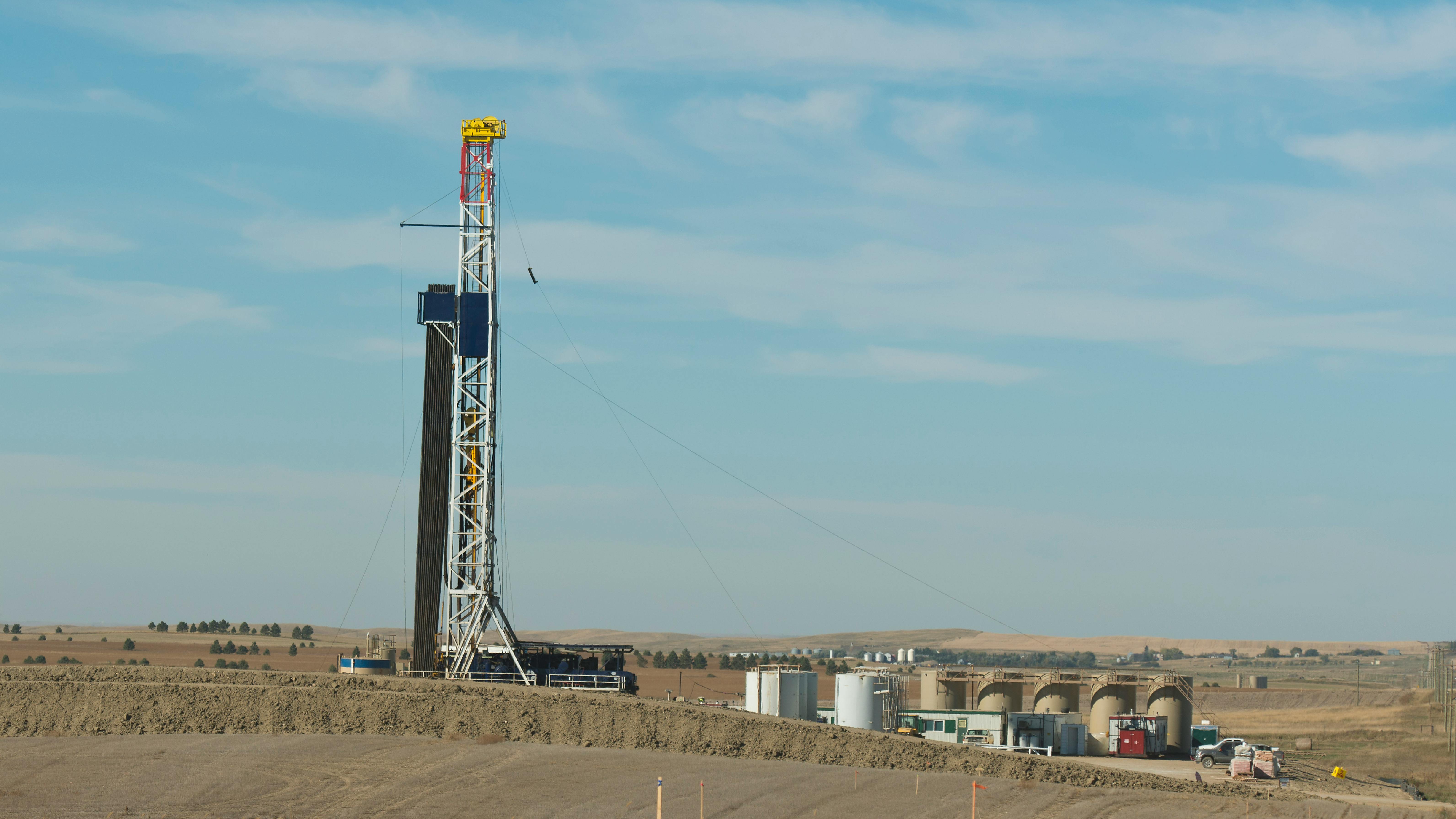 Drilling operations in North Dakota