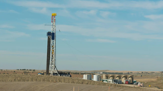 Drilling operations in North Dakota