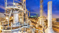 Chemical plant for production of ammonia and nitrogen fertilization under night sky Chemical plant for production of ammonia and nitrogen fertilization under night sky