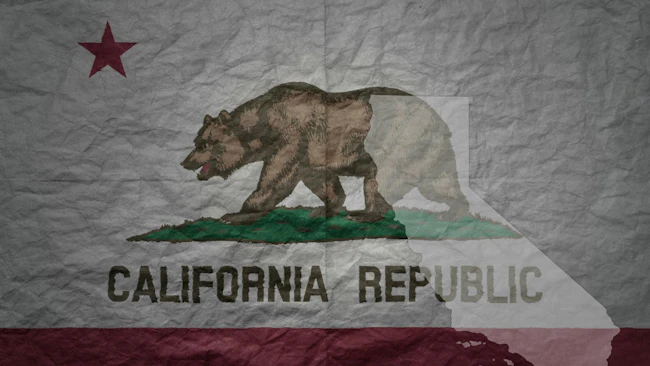 California state flag