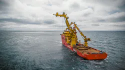 Edda Freya vessel at work for Deepocean Edda Freya vessel at work for Deepocean
