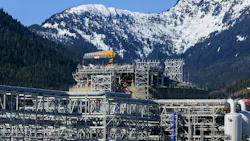 LNG Canada site in Kitimat, BC, April 2026 LNG Canada site in Kitimat, BC, April 2026