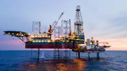 Offshore oil and gas drilling platform Offshore oil and gas drilling platform