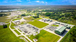 Rendering of natural gas storage infrastructure Rendering of natural gas storage infrastructure
