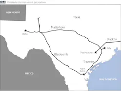 WhiteWater Permian natural gas pipelines (Fig. 2) WhiteWater Permian natural gas pipelines (Fig. 2)
