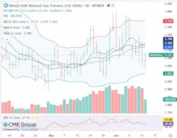 Henry Hub natural gas futures Henry Hub natural gas futures