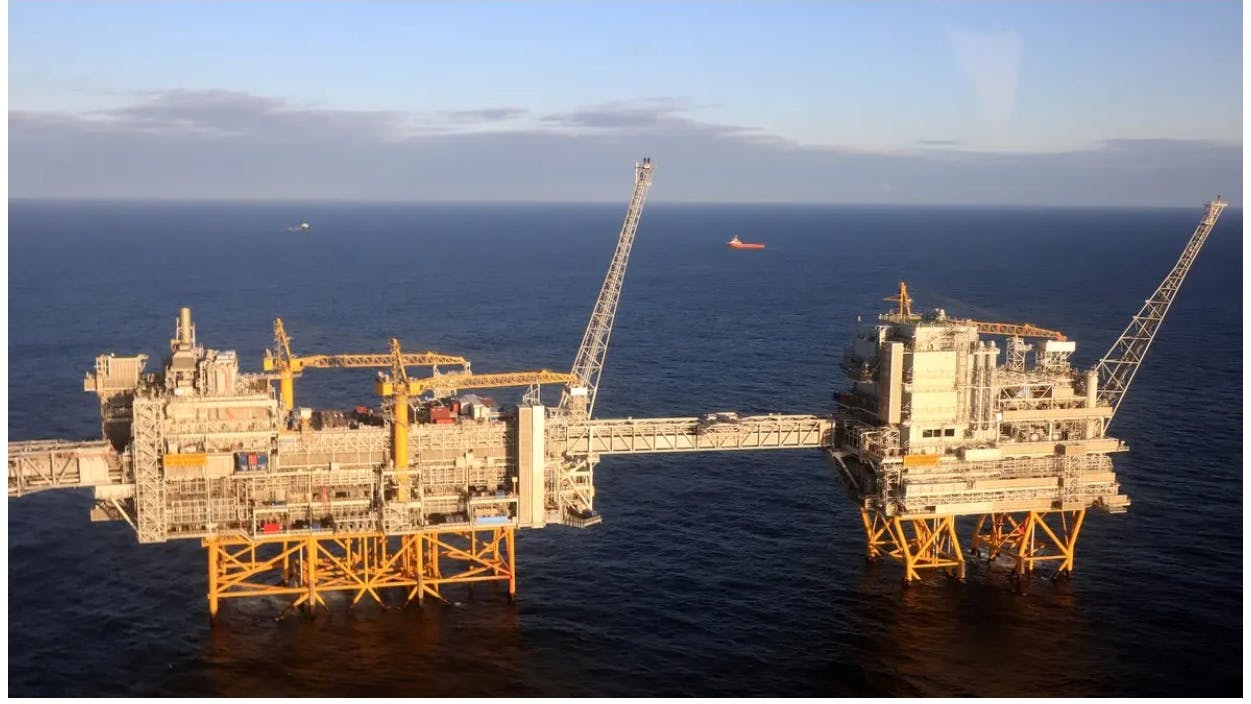 Johan Sverdrup field in the North Sea