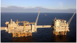 Johan Sverdrup field in the North Sea Johan Sverdrup field in the North Sea