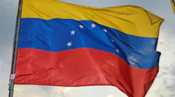 Venezuelan flag blowing in wind Venezuelan flag blowing in wind