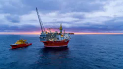 Goliat FPSO in Barents Sea Goliat FPSO in Barents Sea