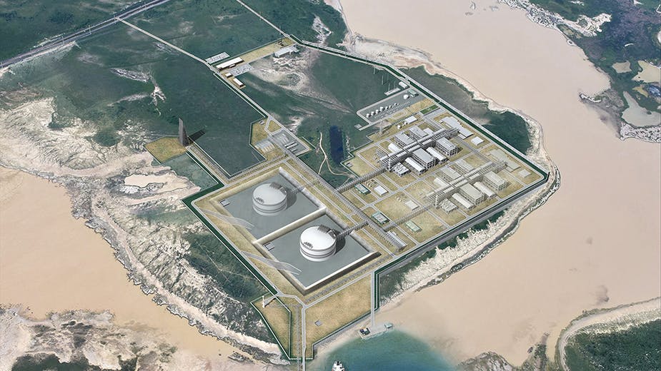 TX LNG rendering