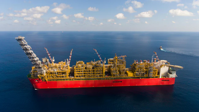 Shell PLC's Prelude FLNG operations, South Korea