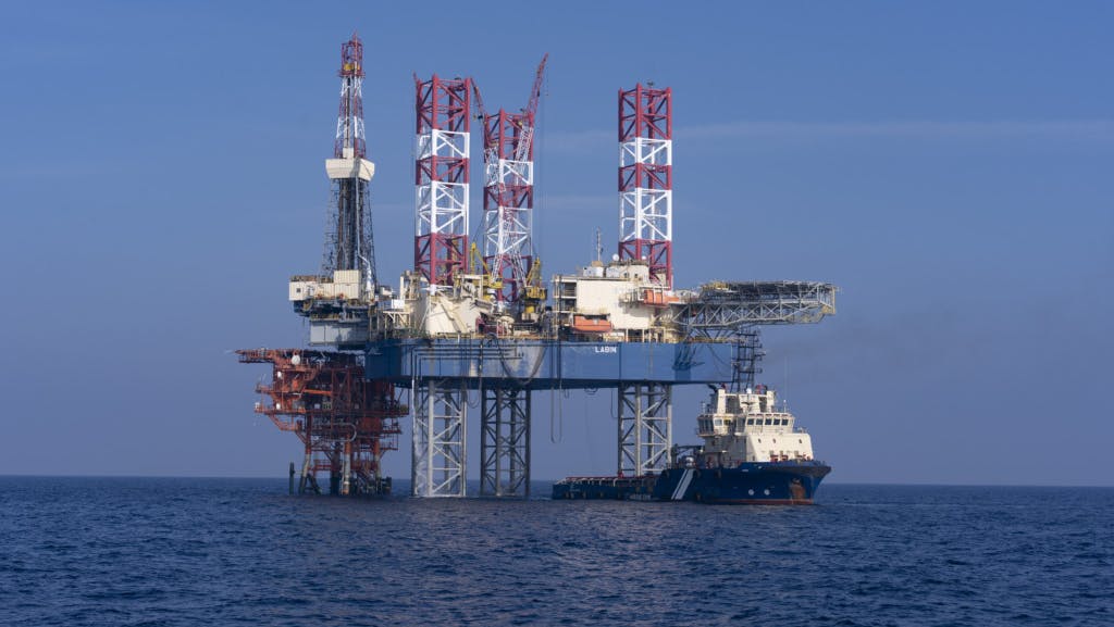 Oil and gas drilling offshore