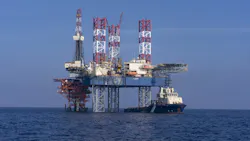 Oil and gas drilling offshore