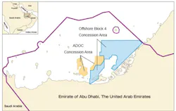 Offshore Block 4 concession area