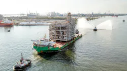 INEOS Project ONE cracker module en route to Antwerp