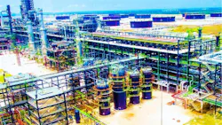 Lekki integrated refining complex in Nigeria