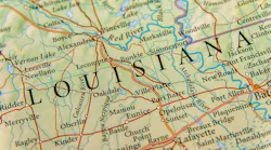 Louisiana map