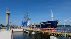 Orlen’s new marine transshipment terminal.