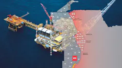 Block 24 location offshore Angola.