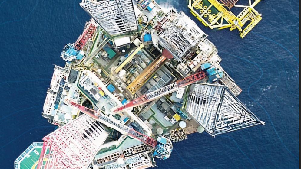 Offshore oil and gas platform