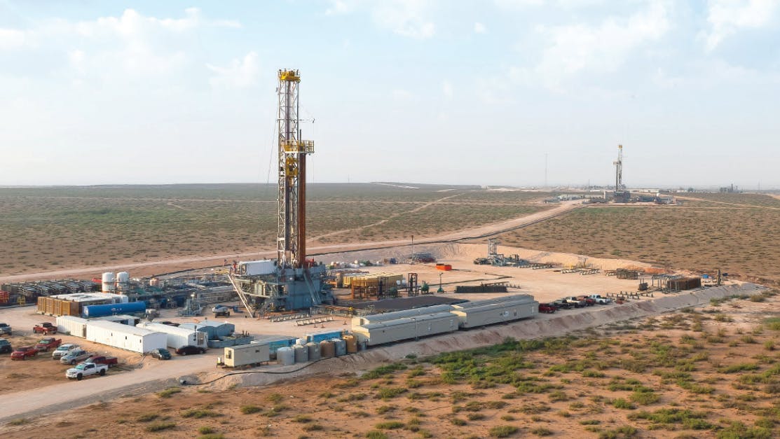 Permian Resources drilling operations.