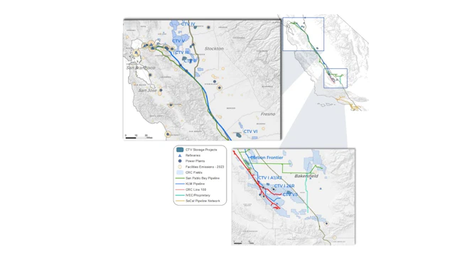 Pipeline assets acquired by California Resources Corp.